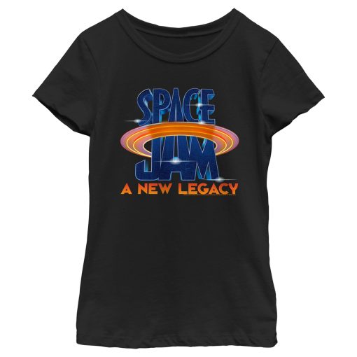 Girl’s Space Jam A New Legacy Classic Logo T-Shirt