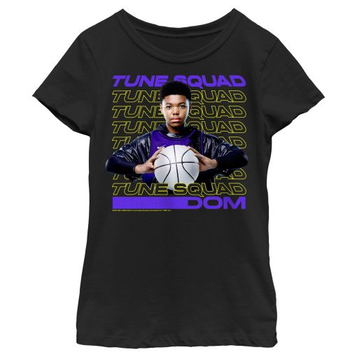 Girl’s Space Jam A New Legacy Dom James Tune Squad T-Shirt