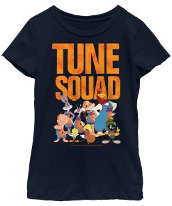 Girl’s Space Jam A New Legacy Full Tune Squad T-Shirt