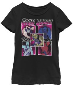 Girl’s Space Jam A New Legacy Goon Squad Boxes T-Shirt