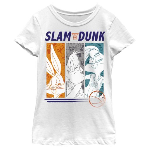 Girl’s Space Jam A New Legacy Slam Dunk T-Shirt