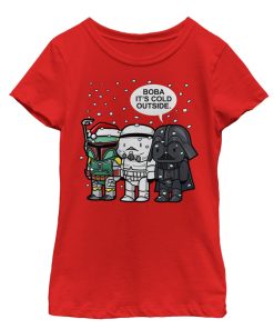 Girl’s Star Wars Boba It’s Cold Outside T-Shirt