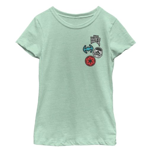 Girl’s Star Wars Dark Side Badge T-Shirt