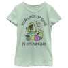 Girl’s Star Wars Easter Your Lack Of Eggs Is Disturbing Text T-Shirt