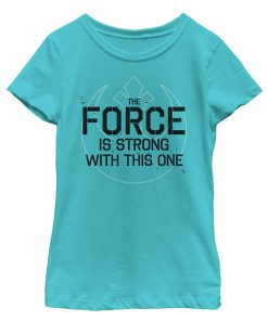 Girl’s Star Wars Force is Strong with this One Phoenix T-Shirt