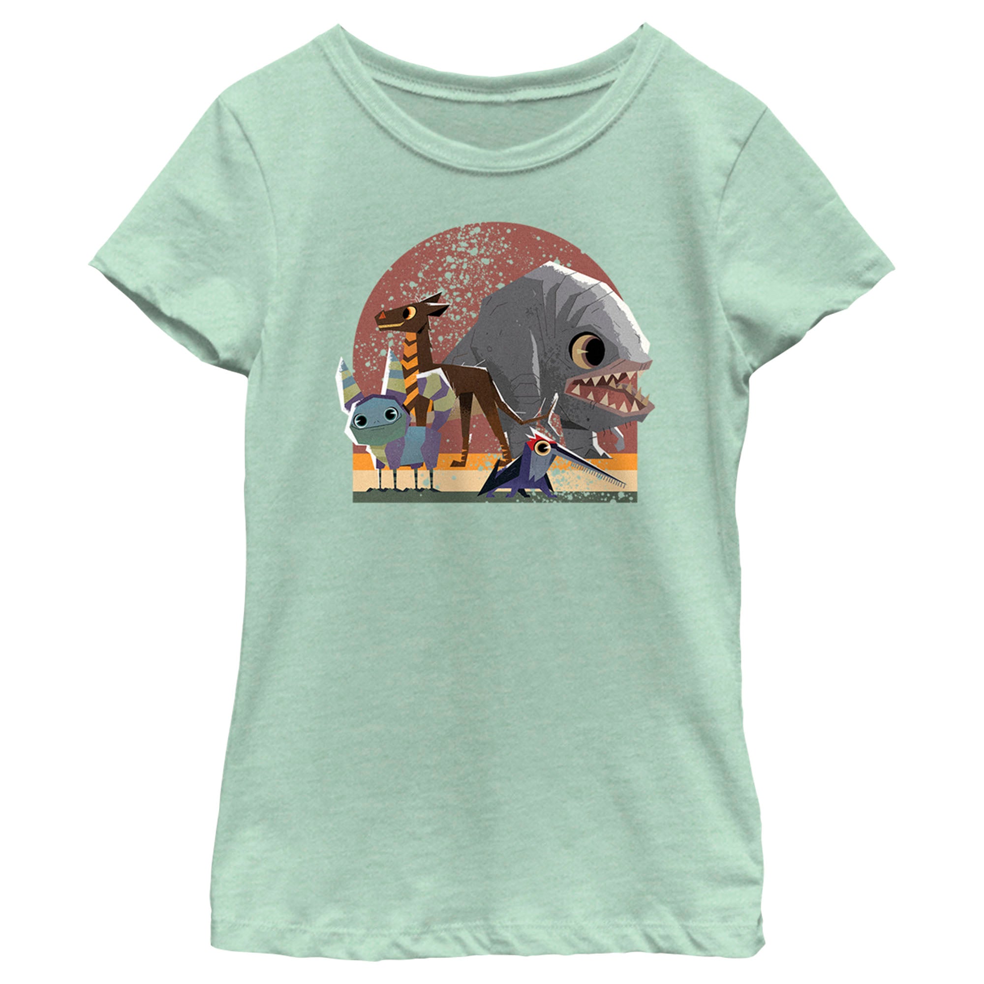 Girl's Star Wars Galaxy of Creatures Galaxy Friends T-Shirt Girl's Star Wars Galaxy of Creatures Galaxy Friends T-Shirt