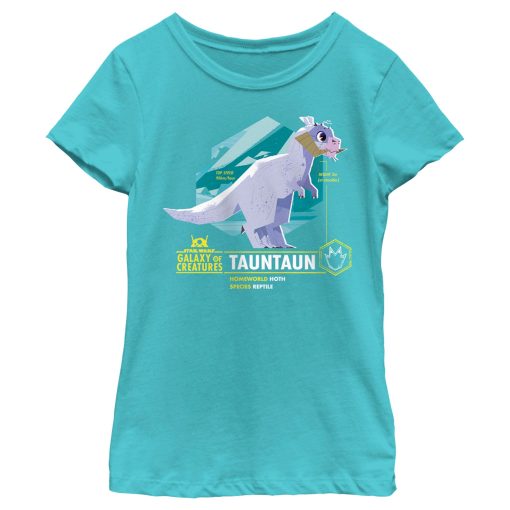 Girl’s Star Wars Galaxy of Creatures The Tauntaun T-Shirt