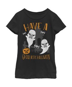 Girl’s Star Wars Ghoulactic Halloween Stormtrooper T-Shirt