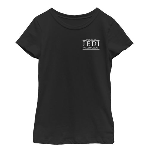 Girl’s Star Wars Jedi Fallen Order Badge Logo T-Shirt