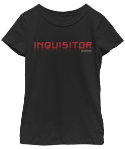Girl’s Star Wars Jedi Fallen Order Inquisitor Label T-Shirt