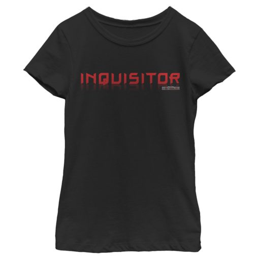 Girl’s Star Wars Jedi Fallen Order Inquisitor Label T-Shirt