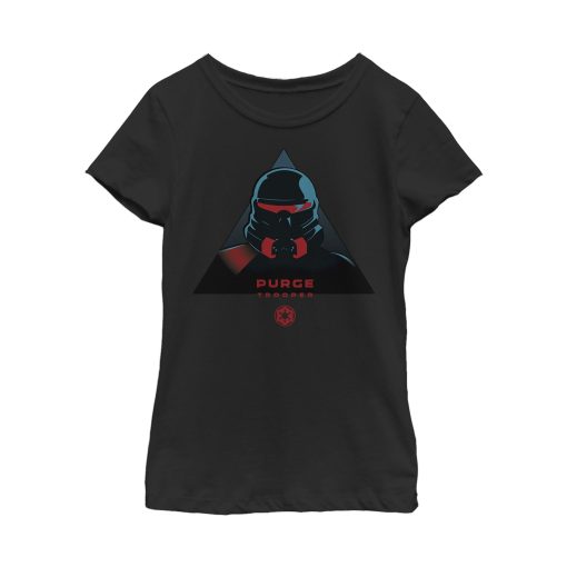 Girl’s Star Wars Jedi Fallen Order Purge Trooper Portrait T-Shirt