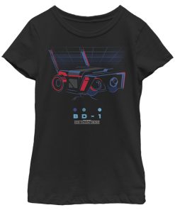 Girl’s Star Wars Jedi Fallen Order Retro BD-1 Droid T-Shirt