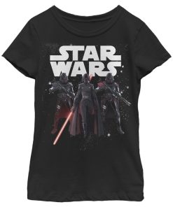 Girl’s Star Wars Jedi Fallen Order Starry Inquisitor T-Shirt