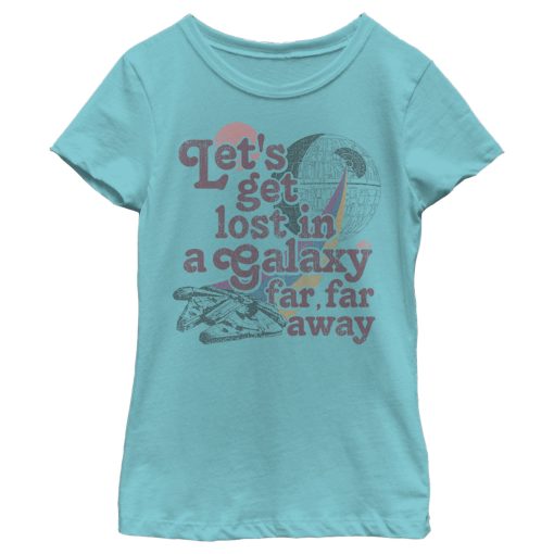 Girl’s Star Wars Let’s Get Lost in a Galaxy T-Shirt