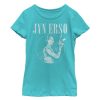 Girl’s Star Wars Rogue One Jyn Erso Circle Frame T-Shirt