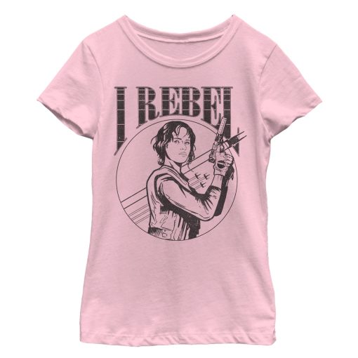 Girl’s Star Wars Rogue One Jyn Erso I Rebel T-Shirt