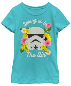Girl’s Star Wars Stormtrooper Spring is in the Air T-Shirt
