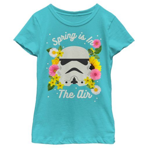 Girl’s Star Wars Stormtrooper Spring is in the Air T-Shirt