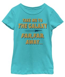 Girl’s Star Wars Take Me to a Galaxy Far Away T-Shirt