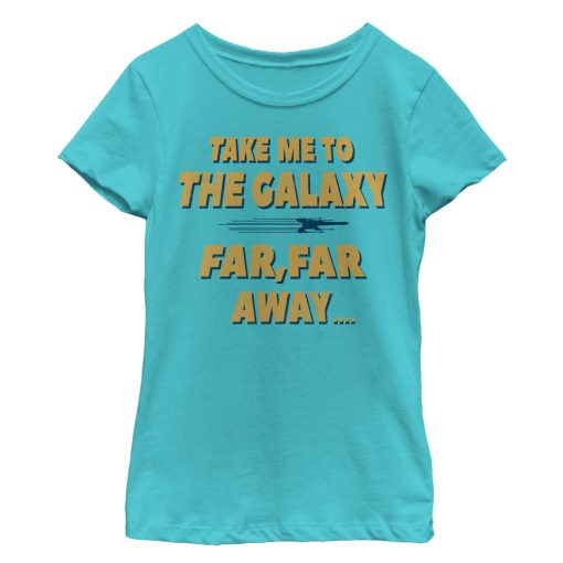 Girl’s Star Wars Take Me to a Galaxy Far Away T-Shirt