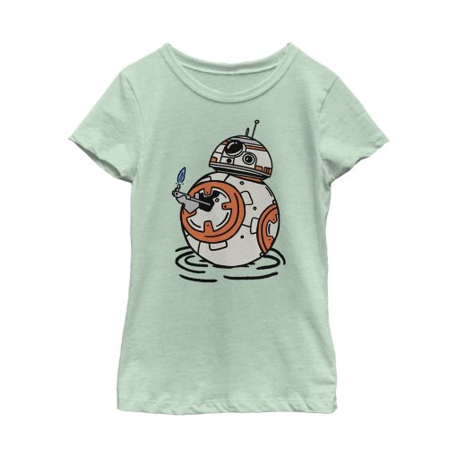 Girl’s Star Wars The Rise of Skywalker BB-8 Lighter T-Shirt