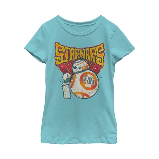 Girl’s Star Wars The Rise of Skywalker Droid Duo T-Shirt