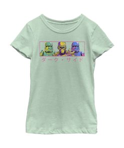 Girl’s Star Wars The Rise of Skywalker Kanji Dark Trio T-Shirt