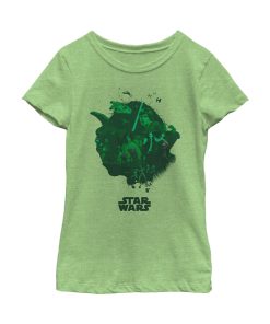 Girl’s Star Wars Unifying Yoda Collage T-Shirt