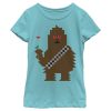 Girl’s Star Wars Valentine’s Day Chewbacca T-Shirt