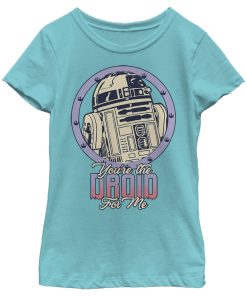 Girl’s Star Wars Valentine’s Day Droid for Me T-Shirt