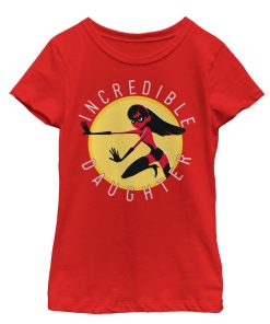 Girl’s The Incredibles 2 Violet Incredible Daughter Circle T-Shirt