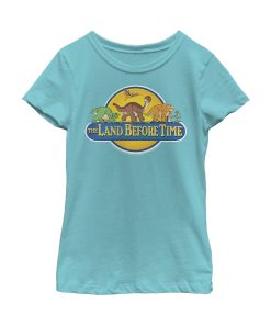 Girl’s The Land Before Time Character Title T-Shirt
