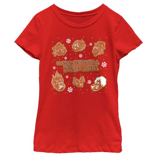 Girl’s The Year Without a Santa Claus Gingerbread Squad T-Shirt