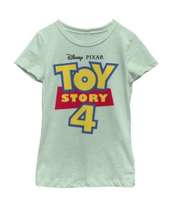 Girl’s Toy Story Bold Logo T-Shirt