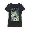 Girl’s Toy Story Buzz Lightyear Made in 90s T-Shirt