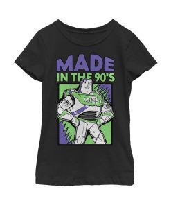 Girl’s Toy Story Buzz Lightyear Made in 90s T-Shirt
