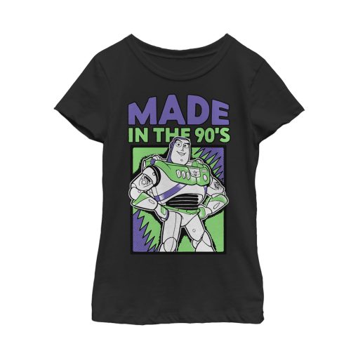 Girl’s Toy Story Buzz Lightyear Made in 90s T-Shirt