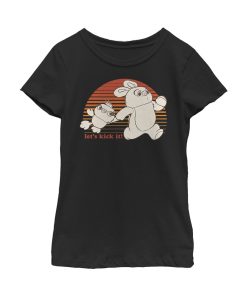 Girl’s Toy Story Ducky & Bunny Kick It T-Shirt