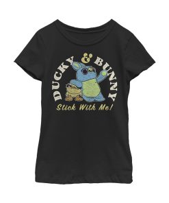 Girl’s Toy Story Ducky & Bunny With It Motto T-Shirt