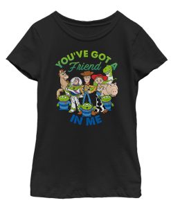 Girl’s Toy Story Friend in Me Scene T-Shirt