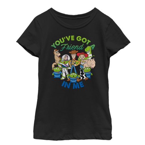 Girl’s Toy Story Friend in Me Scene T-Shirt