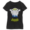 Girl’s Toy Story Halloween Squeeze Alien Boo Ghosts T-Shirt