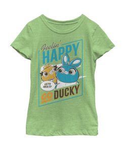 Girl’s Toy Story Happy Go Ducky & Bunny T-Shirt