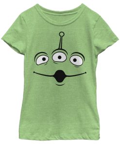 Girl’s Toy Story Squeeze Alien Costume Tee T-Shirt