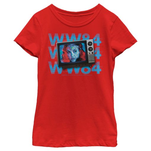 Girl’s Wonder Woman 1984 Caught on TV T-Shirt