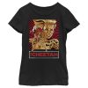 Girl’s Wonder Woman 1984 Cheetah Comic Portrait T-Shirt