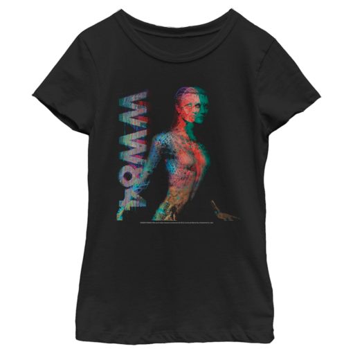 Girl’s Wonder Woman 1984 Cheetah Glitch T-Shirt