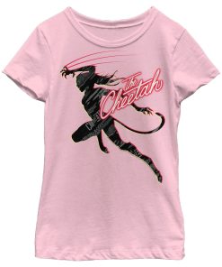 Girl’s Wonder Woman 1984 Cheetah Silhouette T-Shirt