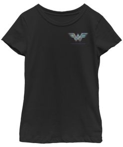 Girl’s Wonder Woman 1984 Chest Logo T-Shirt